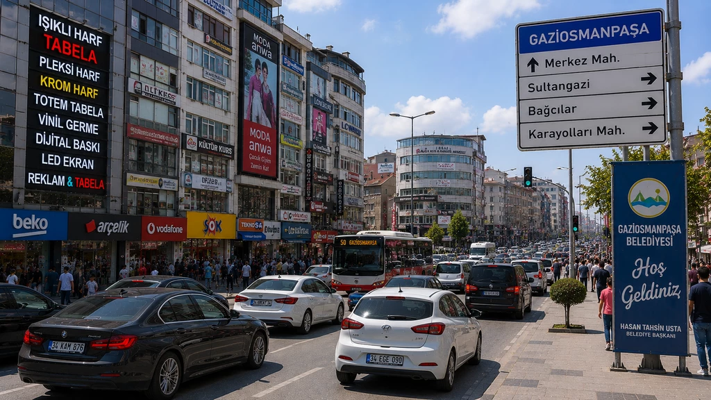 Gaziosmanpaşa  Hizmet Verilen Bölge ve Lokasyon Görseli