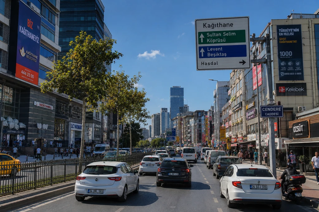 Kağıthane  Hizmet Verilen Bölge ve Lokasyon Görseli